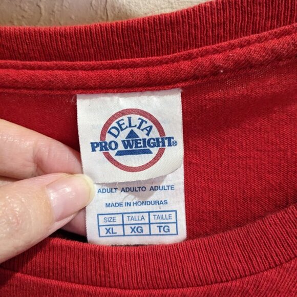 Rad Racing T Shirt Size XL Red BMX Bike Movie Casual Cotton Nostalgia Tee - Picture 5 of 5